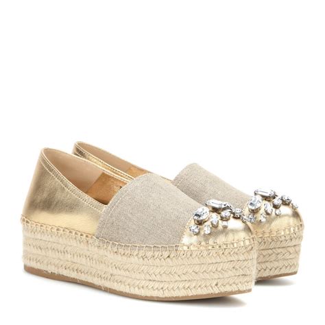 espadrillas miu miu|Miu Miu Espadrilles for Women .